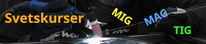 Kurser i svetsning med TIG och MIG/MAG